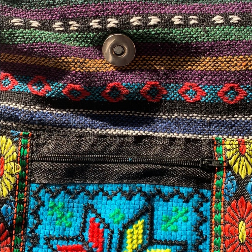 Colorful Stitched Backpack Jerusalem - Picture 7 of 9